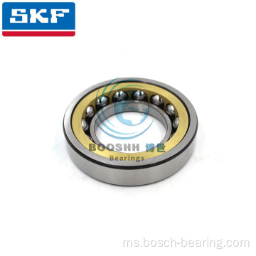 Chromel Steel QJ212 SKF Angular Hubungi Ball Bearing